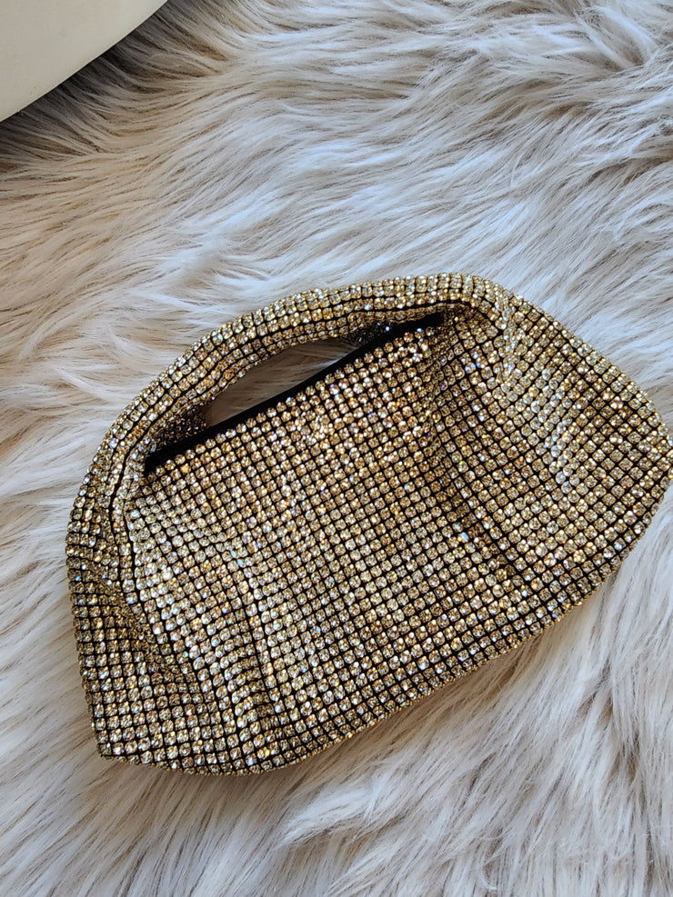 Ronny Rhinestone Clutch