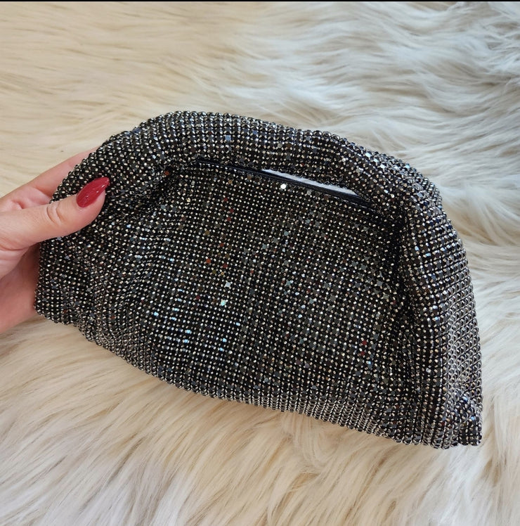 Ronny Rhinestone Clutch