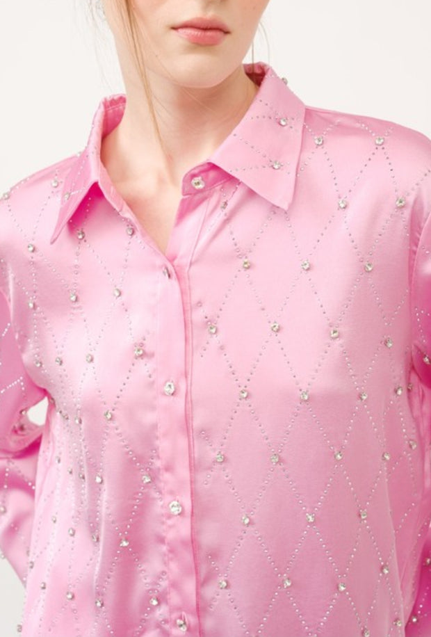 Blake Encrusted Button Down