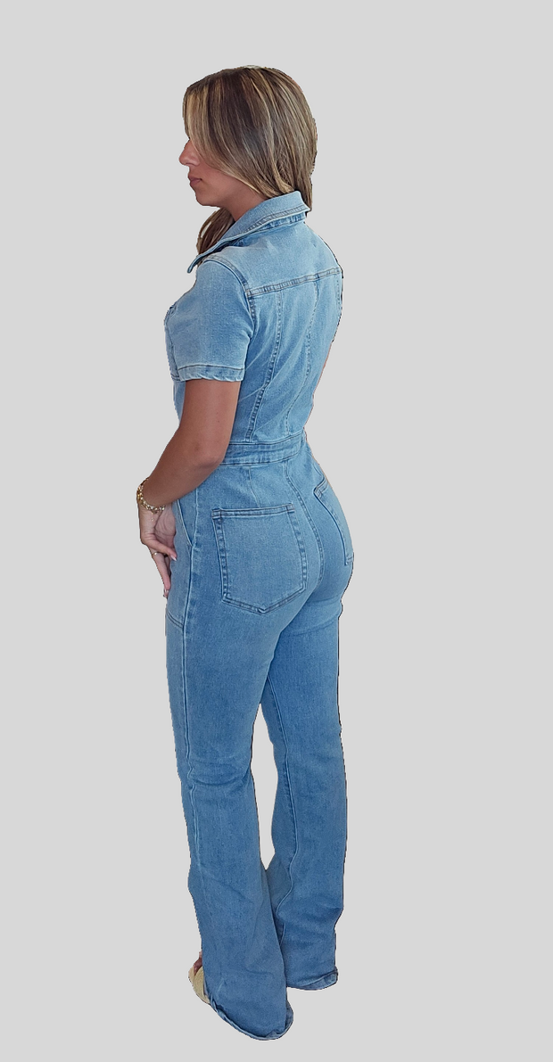 Lunna Denim Jumpsuit