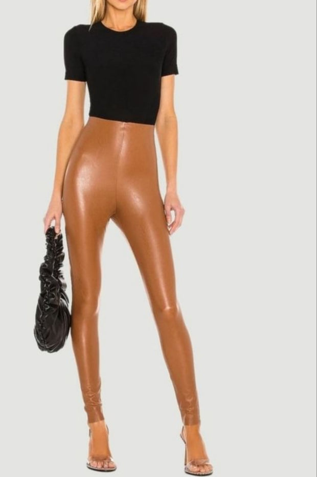 Spice Leather Leggings